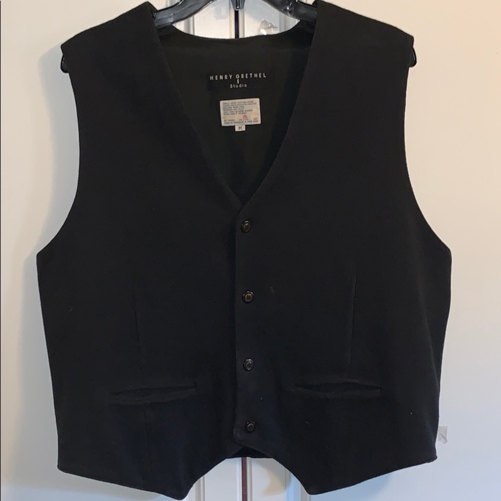 Men’s vest size medium by Henry Grethel studio